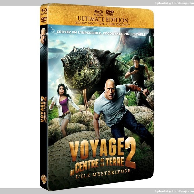 viaje al centro de la tierra 2 (Steelbook Francia)