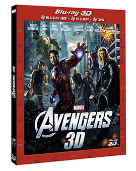 Avengers - Combo Blu-Ray + Blu-Ray 3D + DVD (Francia)