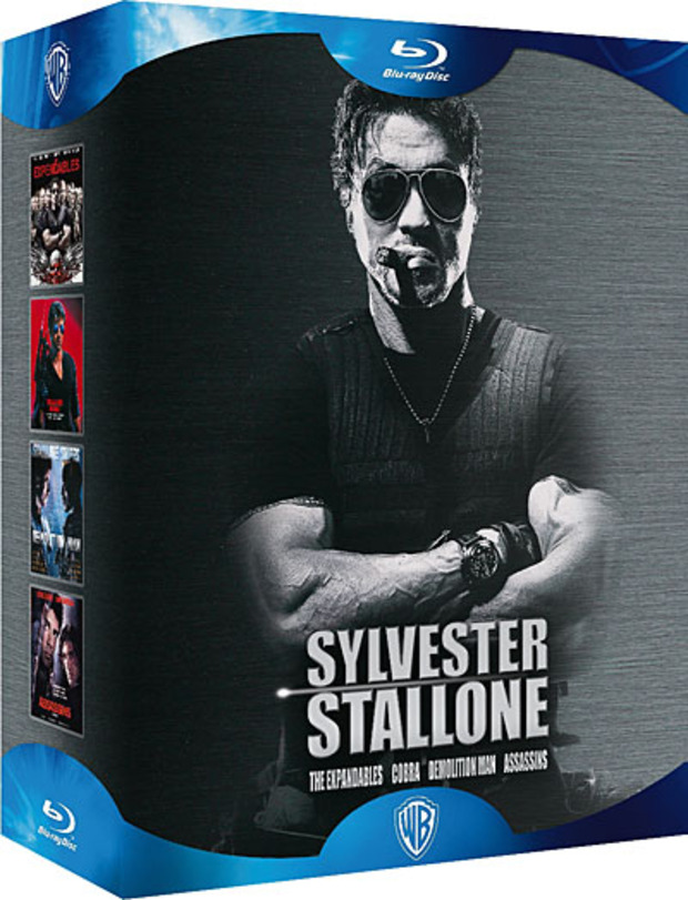 Cobra - Demolition Man - Assassins - Expendables : Unité spéciale Coffret Blu-Ray (Francia)