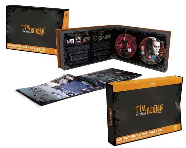 Tim Burton - L'intégrale 15 Films - Blu-Ray - Coffret Edition Spéciale Fnac (Francia)