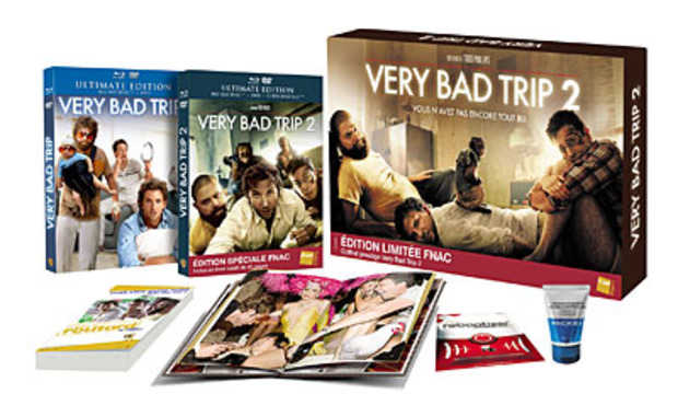 Very Bad Trip - Very Bad Trip 2 - Coffret Combo Blu-Ray + DVD Prestige Limité Fnac (Francia)