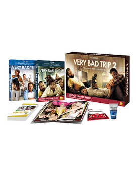 Very Bad Trip - Very Bad Trip 2 - Coffret Combo Blu-Ray + DVD Prestige Limité Fnac (Francia)