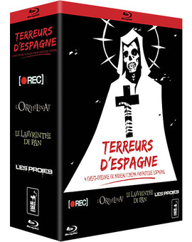 Coffret Terreurs d'Espagne - Blu-Ray (Francia)