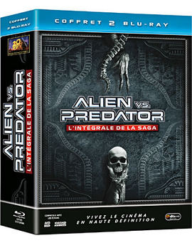 Alien vs Predator - Alien vs Predator - Requiem - Coffret - Blu-Ray (Francia)