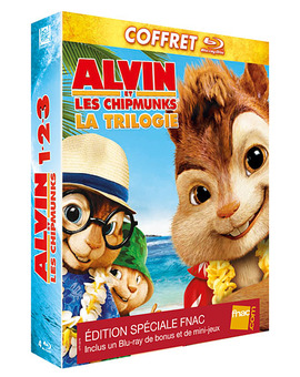 Alvin et les Chipmunks - Coffret de la Trilogie - Blu-Ray - Edition Spéciale Fnac (Francia)