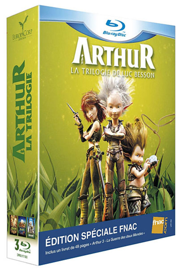 Arthur - Coffret de la Trilogie - Blu-Ray - Edition Spéciale Fnac (Francia)