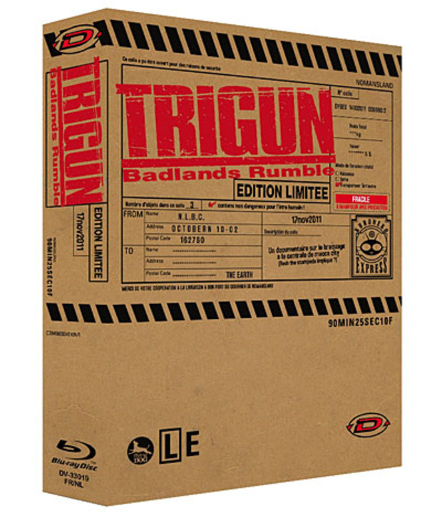 Trigun   Badlands Rumble, the Movie - Blu-Ray - Edition Collector (Francia)