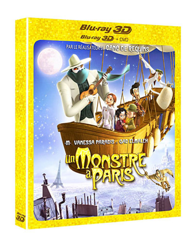 Un monstre à Paris - Super Combo Blu-Ray 3D + DVD (Francia)