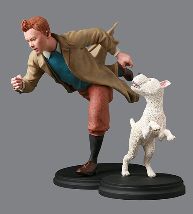 Les aventures de Tintin : le secret de la Licorne - Combo Blu-Ray + DVD - Coffret Prestige Edition Limitée et Numérotée Fnac - Inclus Les Figurines en résine de Tintin et Milou (Francia) (Figuras)