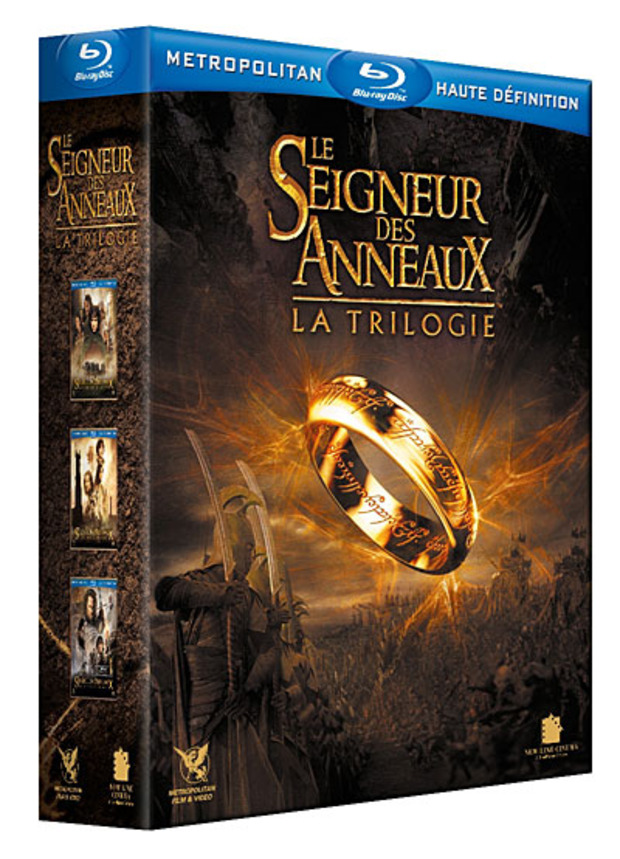 Le Seigneur des Anneaux   Coffret de la Trilogie - Blu-Ray (Francia)
