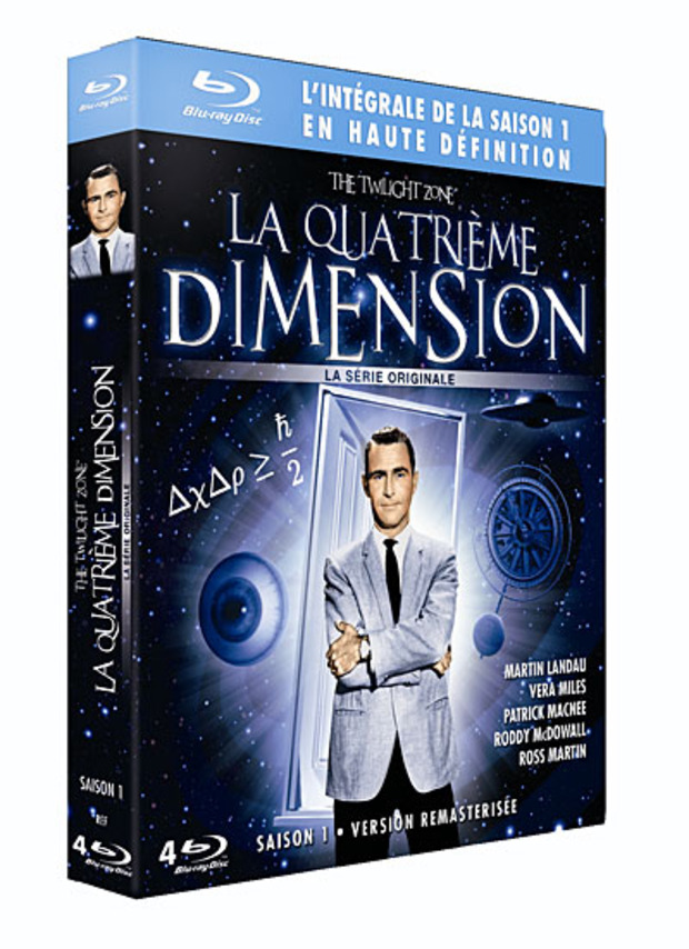 La Quatrième dimension - La Série Originale - Coffret intégral de la Saison 1 - Blu-Ray (Francia)