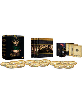 Le Seigneur des Anneaux - Coffret de la Trilogie - Version Longue - Blu-Ray (Francia)