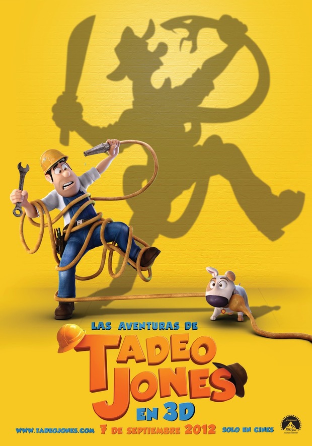 'Las aventuras de Tadeo Jones'  (Póster)