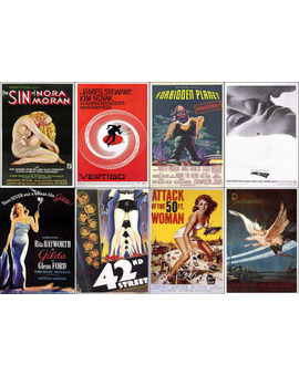 Cuales son tus pósters preferidos de películas?