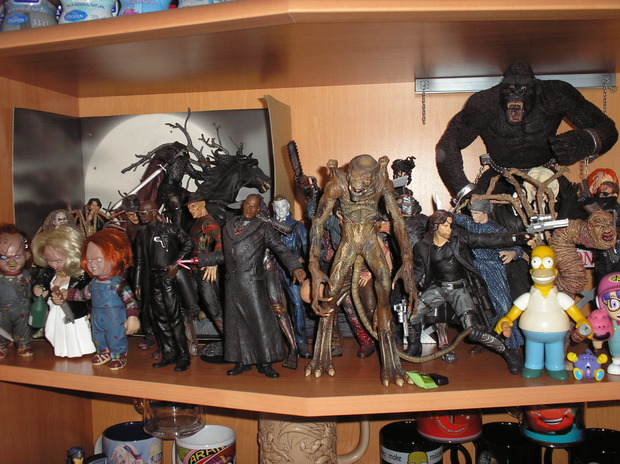 y tocó limpieza, algunas fotos de figuras.