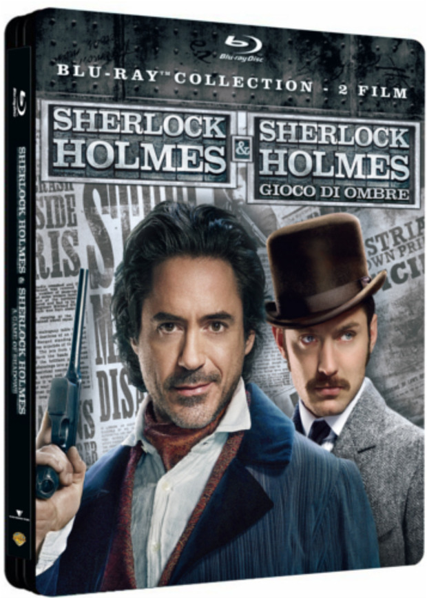 Sherlock Holmes + Sherlock Holmes Gioco di ombre (2 Blu-ray - SteelBook) (Italia)