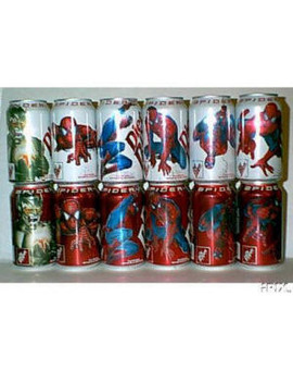 Dr Pepper Spiderman Collectable Cans Complet Series