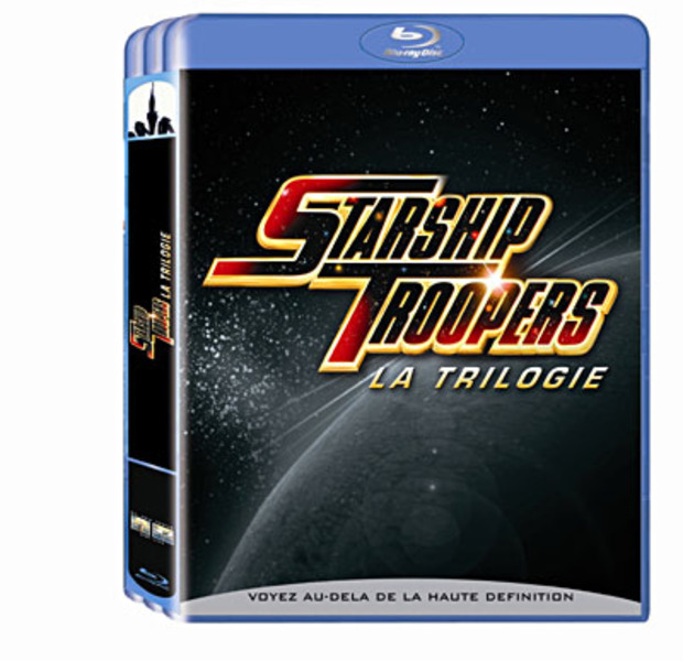 Coffret Starship Troopers - La Trilogie - Blu-Ray (Bélgica)