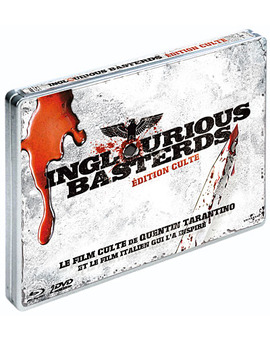 Inglourious Basterds - Coffret Blu-Ray Combo - Boîtier métal (Bélgica)