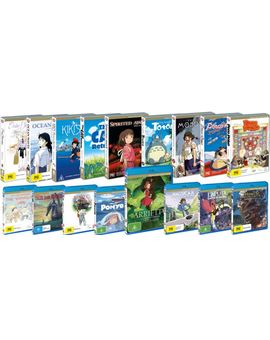 Studio Ghibli Blu-ray/DVD Collection (Australia)
