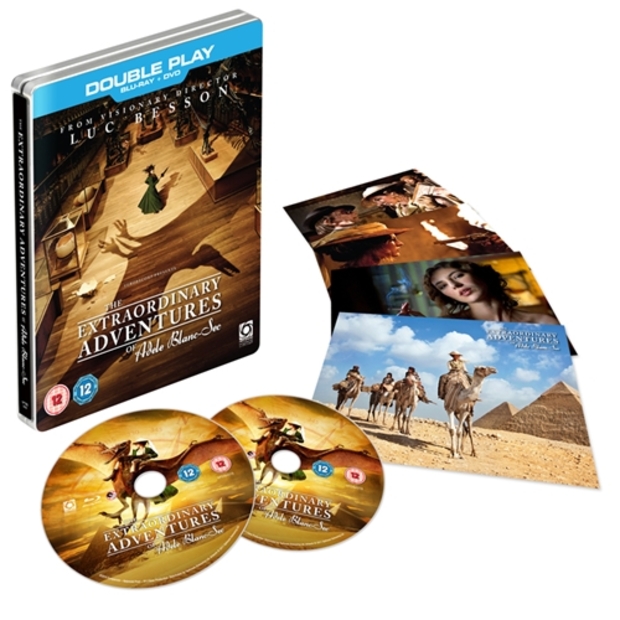 The Extraordinary Adventures Of Adele Blanc-Sec: Limited Collectors Edition - Double Play Steelbook (Blu-ray)