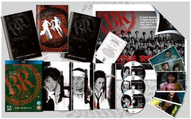 Battle Royale - 3 Disc Box Set (Limited Edition) [Blu-ray]