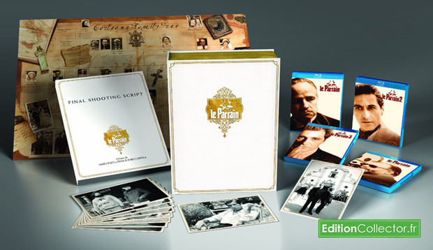 Le Parrain - Coffret de la Trilogie - Blu-Ray - Edition Anniversaire (Francia) Foto 2