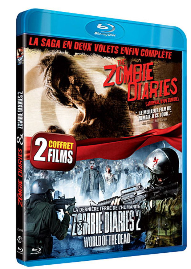 The Zombie Diaries - The Zombie Diaries 2 : World of the Dead - Coffret Blu-Ray (Francia)