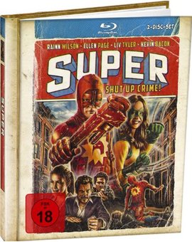 Super - Shut Up, Crime! - Mediabook Edition (+ DVD) [Blu-ray] (Alemania)