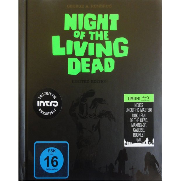 Night of the living dead - Mediabook [Blu-ray] [Limited Edition] (Alemania)
