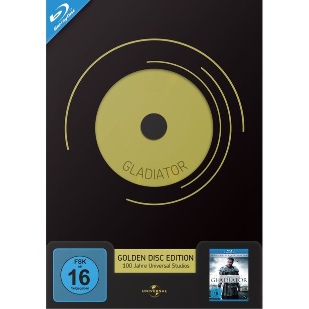 Gladiator Golden Disc Edition (limitiert und exklusiv bei Amazon.de) [Blu-ray] 