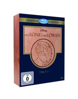 Der König der Löwen 1-3 - Trilogie (Holzbox) [Blu-ray] [Limited Edition]