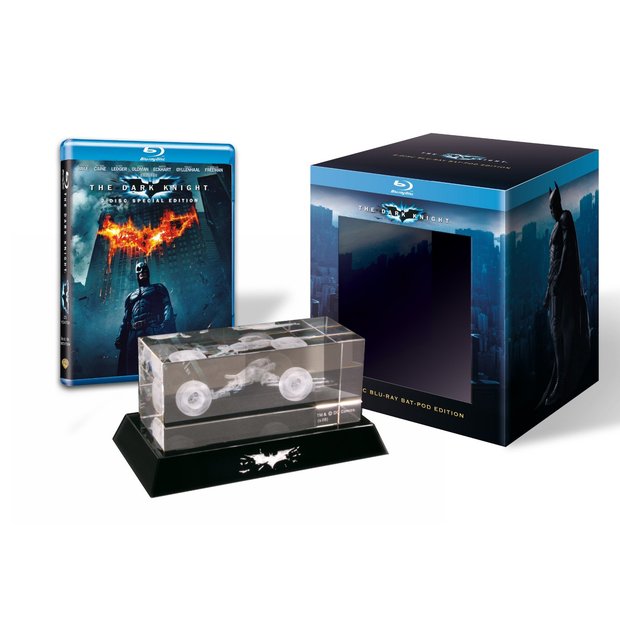 Batman - The Dark Knight (Collector's Edition inklusive Batpod aus Glas) [Blu-ray] 