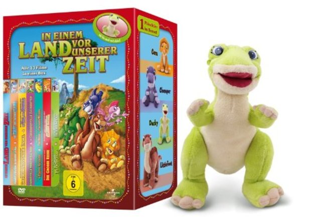 In einem Land vor unserer Zeit - Gesamtbox / Limited Edition mit Plüsch-Dino Ducky (DVD)