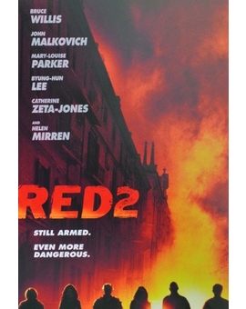 Teaser poster de "Red 2"