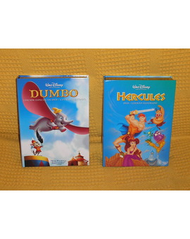 Mis últimas compras (Ediciones libro DVD Disney ECI)