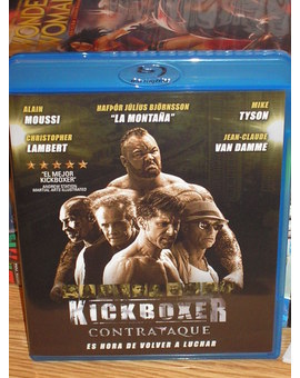 Kickboxer Contrataque, portada reversible. 