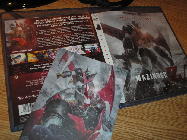Portada reversible y postal.