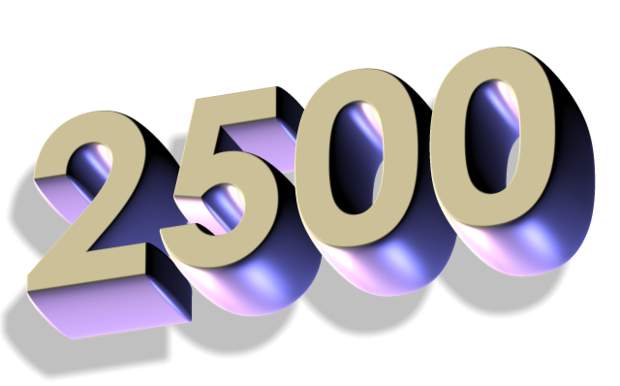 Superé las 2500 ediciones en bluray.