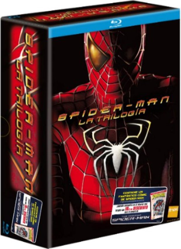 Pack Spider-Man: Trilogía (Edición coleccionista - Formato Blu-Ray) + Cómic - Exclusiva Fnac 