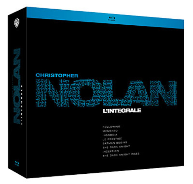 Christopher Nolan - L'intégrale 7 Films + la carte de pré-réservation "The Dark Knight Rises" – Blu-Ray (Francia)