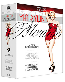 Le meilleur de Marilyn Monroe - Coffret Blu-Ray - 3 Films (Francia)