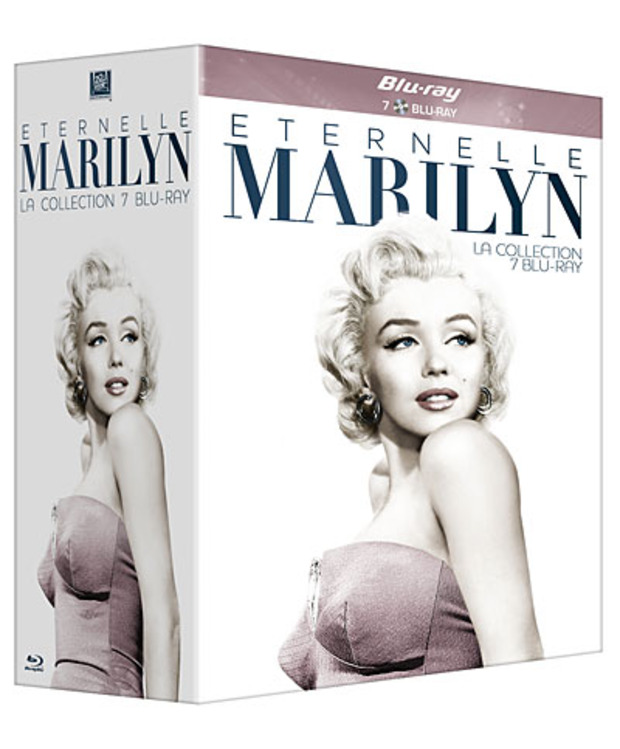 Marilyn Monroe : Eternelle - Coffret Blu-Ray - 7 Films (Francia)