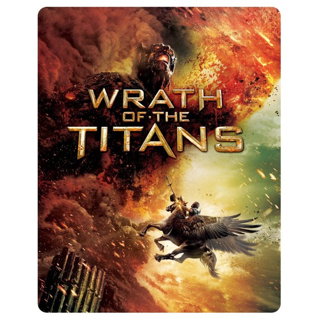 "Wrath of the Titans" Steelbook Japones (Frontal)