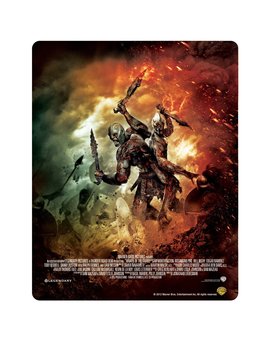 "Wrath of the Titans" Steelbook Japones (Trasera)