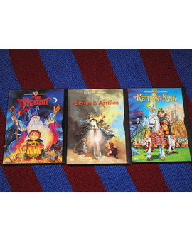 "The Hobbit" (DVD USA) "El Señor de los Anillos" (DVD España) ""The Return of the King" (DVD USA)