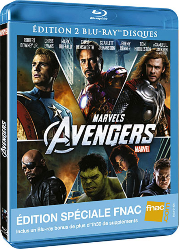 Avengers - Blu-Ray - Edition Spéciale Fnac (Francia)