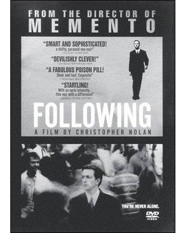 "Following" será editada la película inedita de Nolan en España el 29 de Agosto.