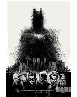 Póster realizado por el artista "Jock" para la Comic-Con