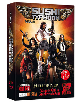 Sushi Typhoon - Coffret Blu-Ray - 5 Films - Edition Limitée (Francia)